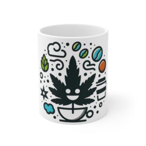 Artistic Doodle Coffee Mug 11oz