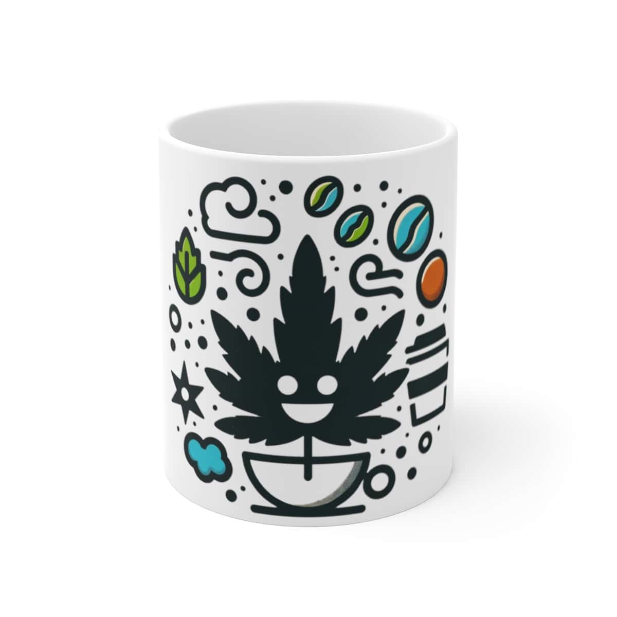 Artistic Doodle Coffee Mug 11oz