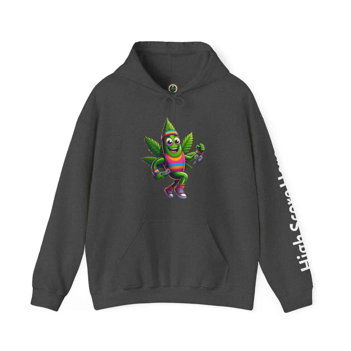 Groovy Green Gamer Hooded Sweatshirt